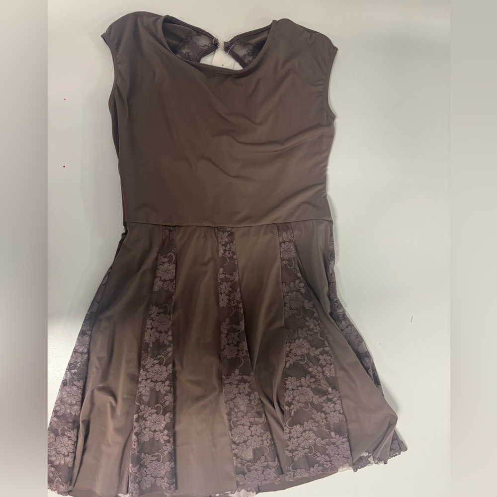Weissman Brown Lyrical Dress